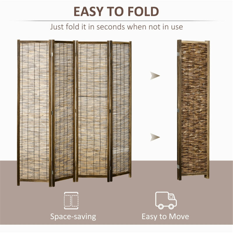 Portable Privacy Screen Versatile Room Divider for Any Space