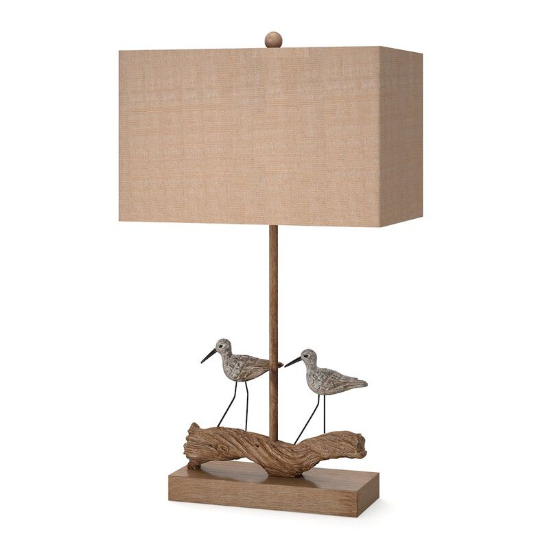Lux Lighting Piper 28 Coastal table Lamp, (Set of 2)