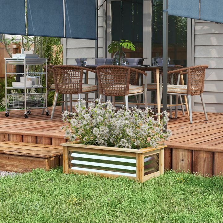 Streamdale Reinforced Self-Draining Garden Bed for Lush Plant Growth