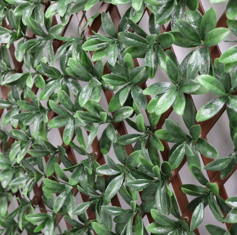 Expandable Faux English Laurel Trellis Privacy Fence (Variable Size) UV Resistant - 72" x 36"