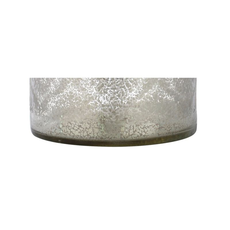 Emilia Trellis Pattern Glass LED Table Lamp