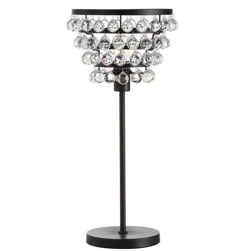 Buckingham Crystal/Metal Table Lamp