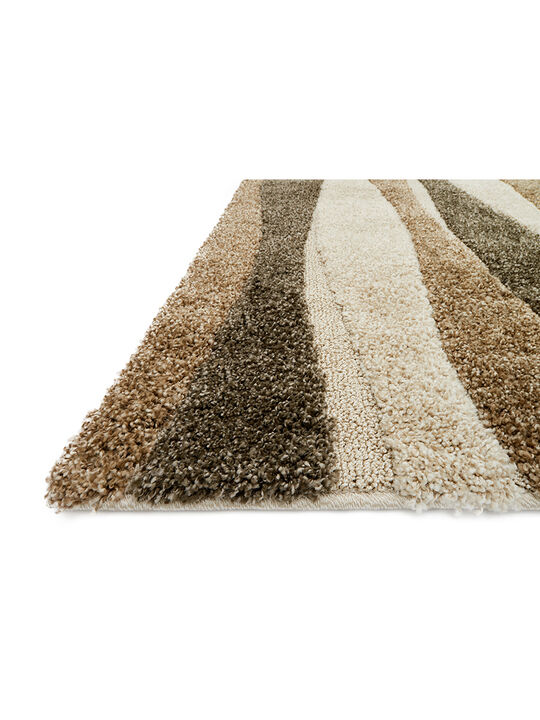 Enchant EN27 Neutral 18" x 18" Sample Rug