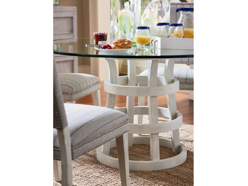 Round Glass Table 54"