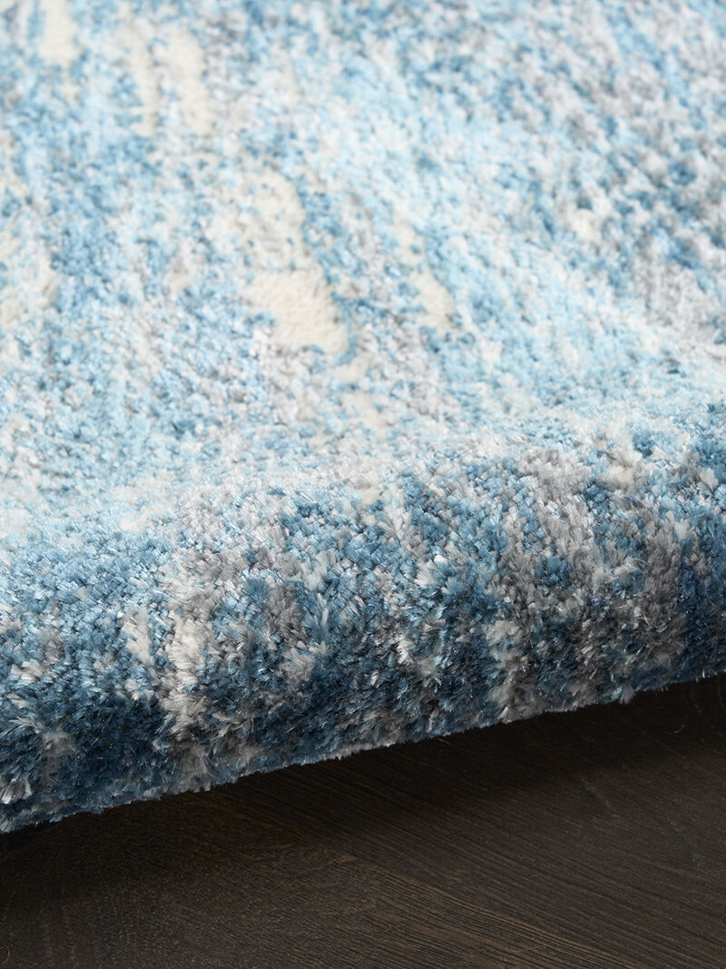 Ambiance AMI01 Blue/Silver 3'11" x 5'11" Rug