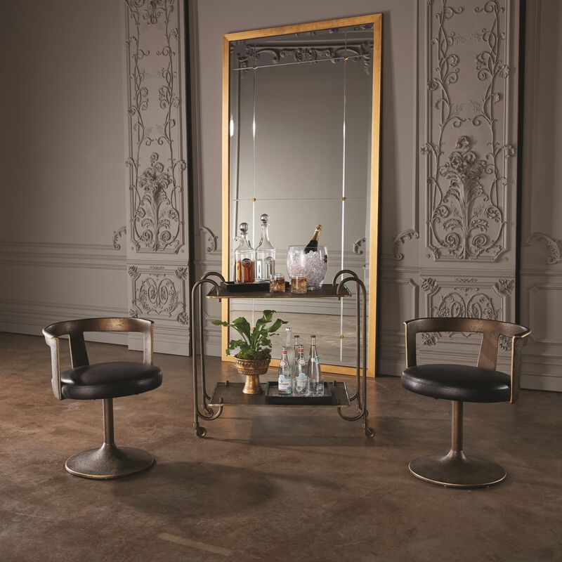 Blade Bar Cart-Bronze