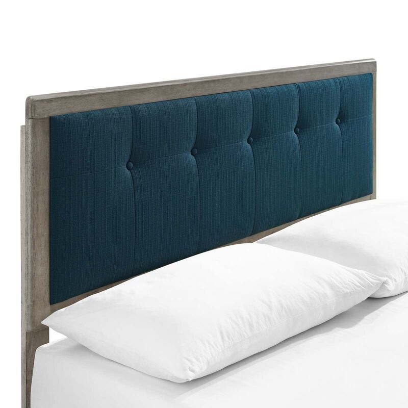 Modway - Willow Queen Wood Platform Bed with Angular Frame