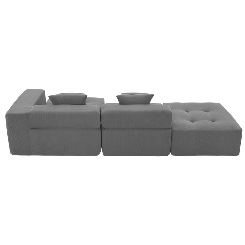 Merax L Shaped Modular Sectional Sofa