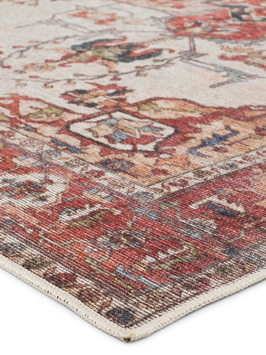Vindage Hepburn Orange 3'11" x 6' Rug