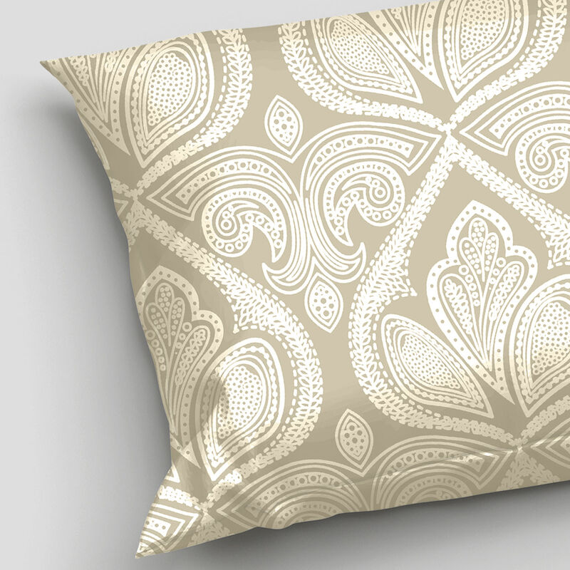 Lux Decor Collection Bed Sheets - Brushed Microfiber Paisley Sheet Set