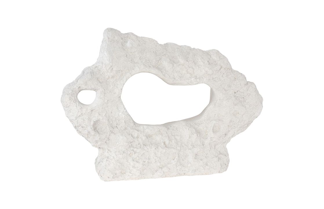 Cast Stone Tabletop Wide Sculpture