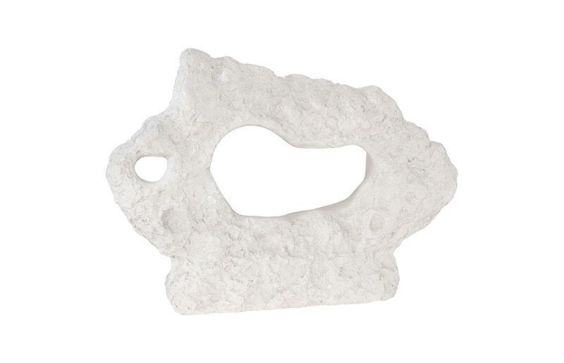 Cast Stone Tabletop Wide Sculpture