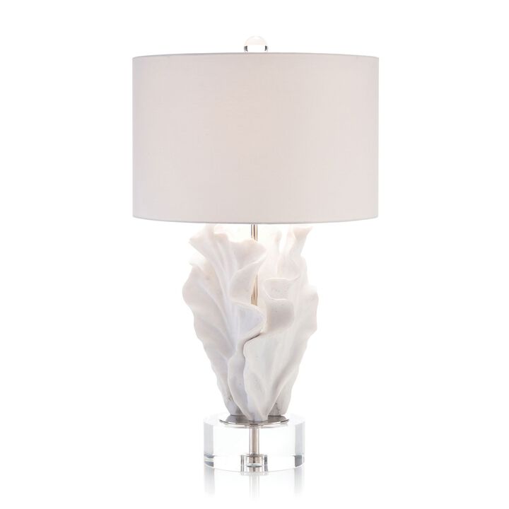 Cast Coral Table Lamp