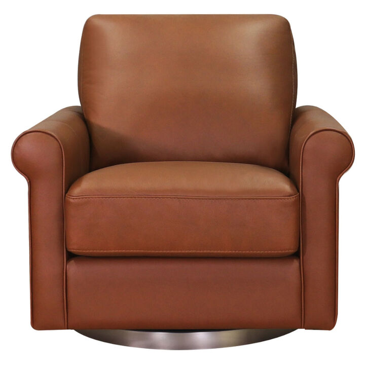 Laguna Swivel Leather Chair