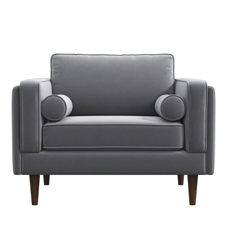 Ashcroft Furniture Co Amber Velvet Lounge Chair