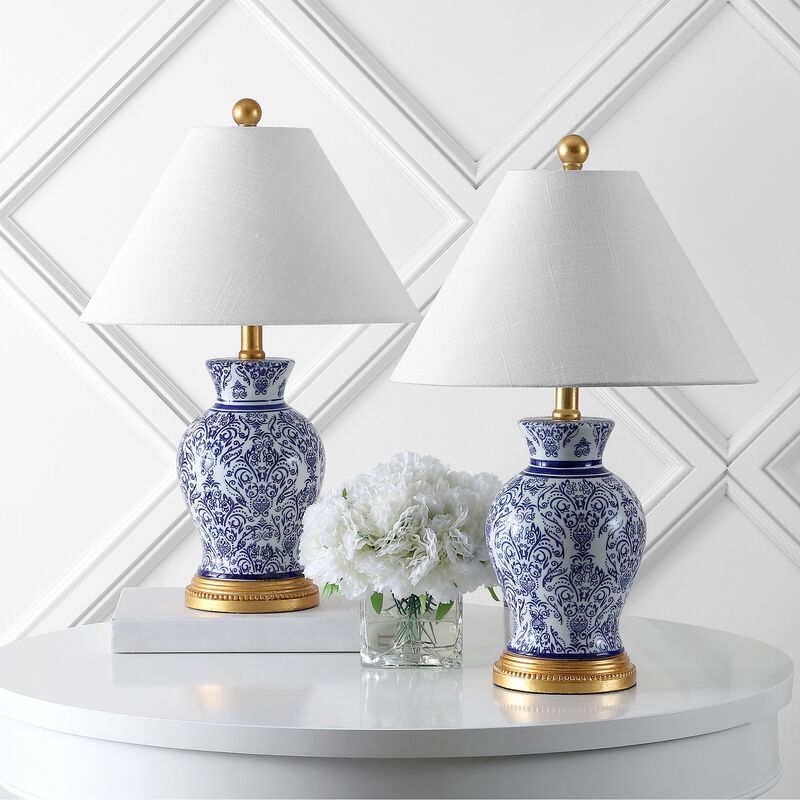 Xia Ceramic/Iron Classic Modern LED Table Lamp