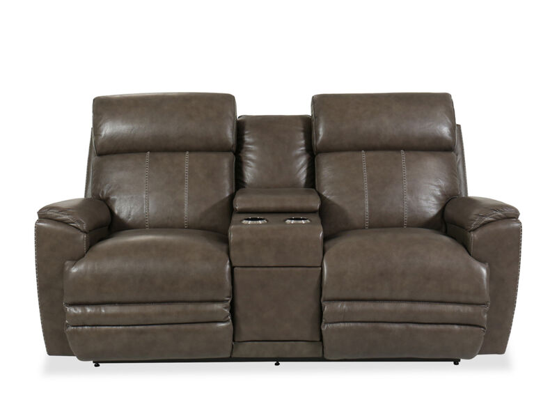 Talladega Power Reclining Loveseat with Headrest & Console