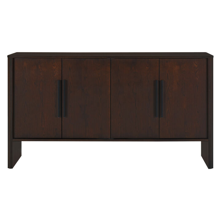 Merax Retro Sideboard Cabinet with Adjustable Shelves