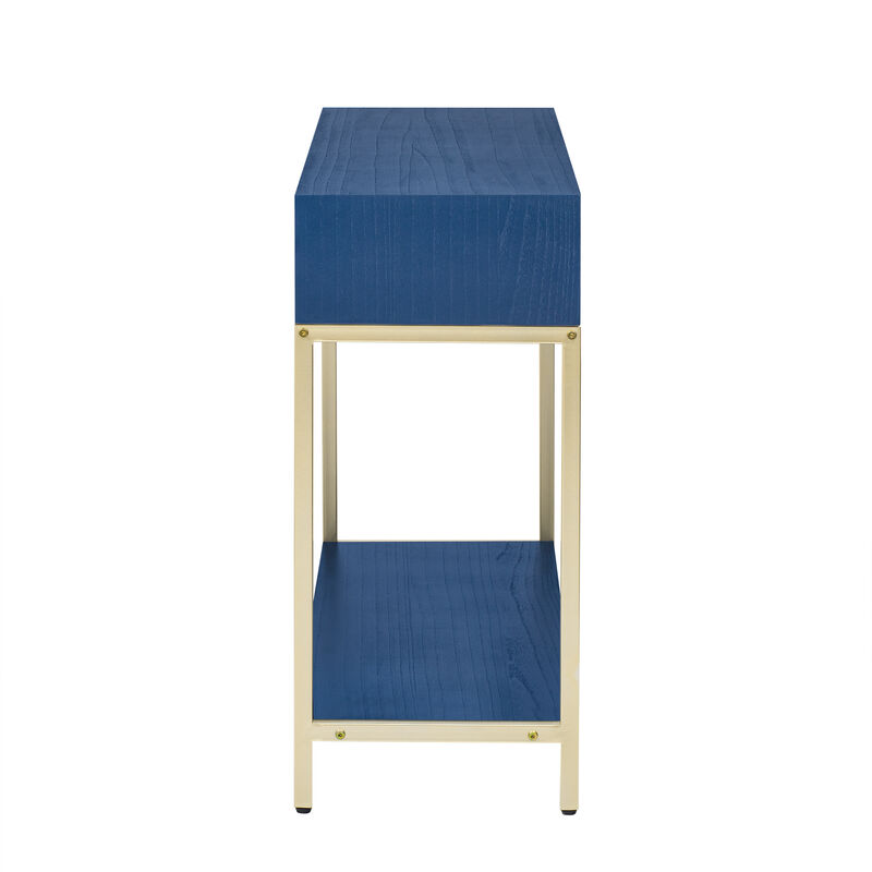 Merax Retro Hallway Console Table with 2 Drawers