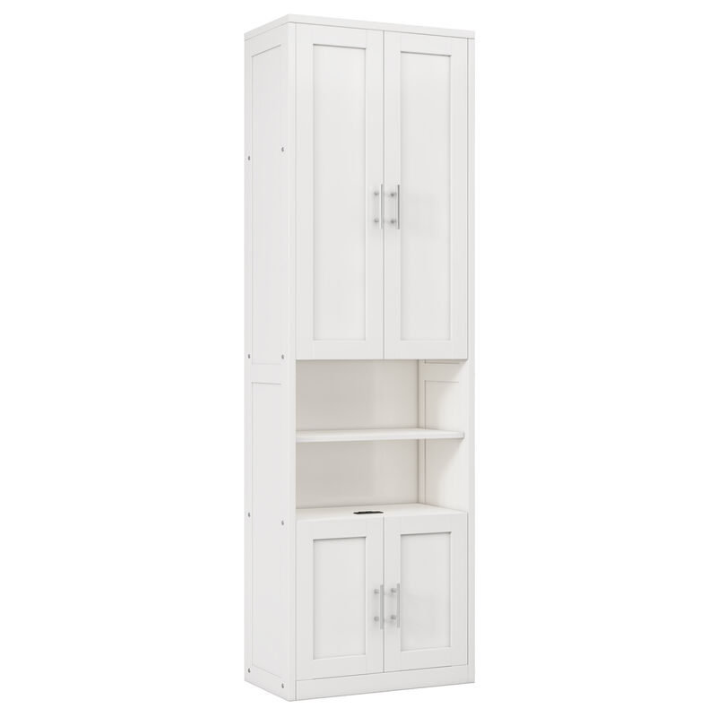 Merax Side Storage Cabinet Bookcase