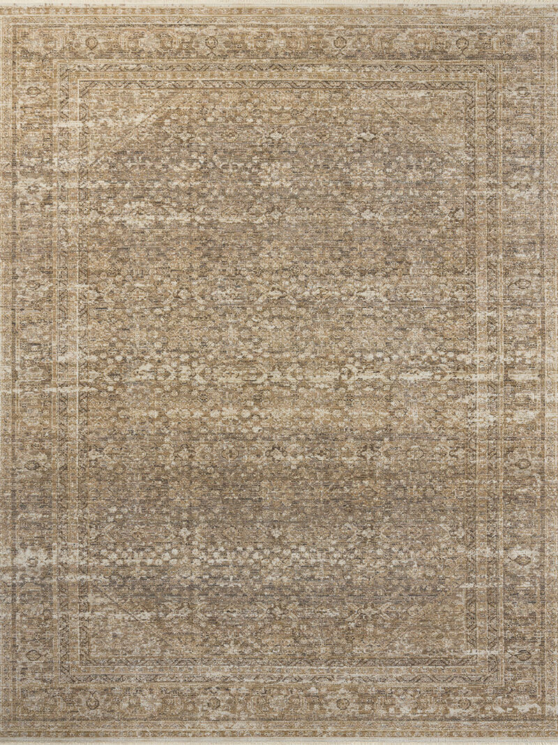 Heritage HER-01 Clay / Natural 18" x 18" Sample Rug by Patent Pending