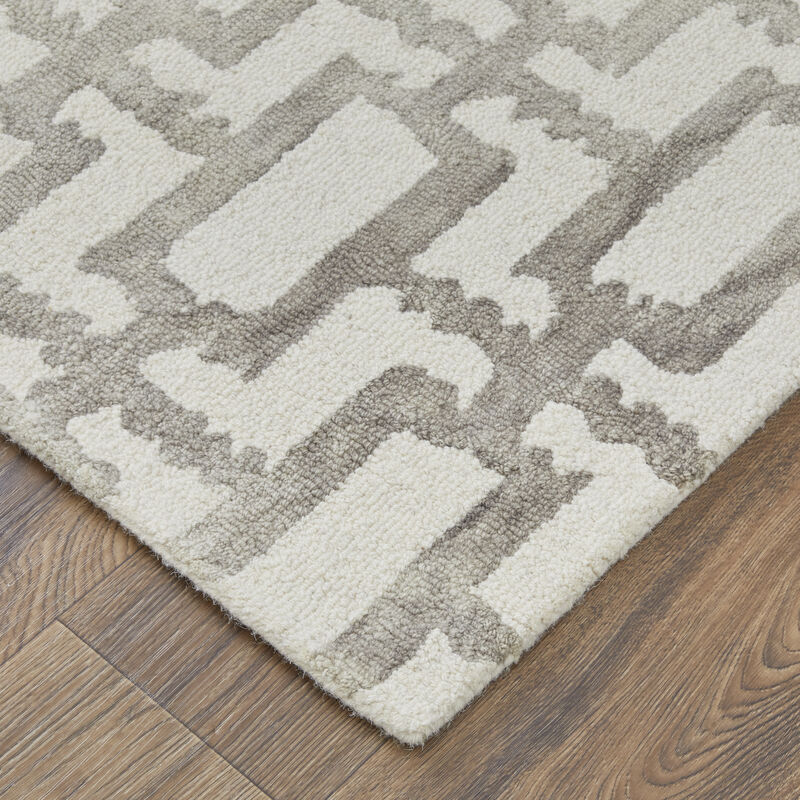 Lorrain 8919F Ivory/Taupe 9'6" x 13'6" Rug