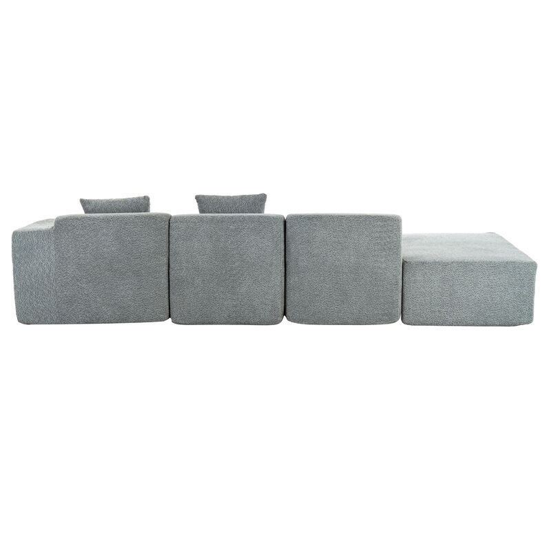 Merax Free-combined  Sectional Sofa Couch