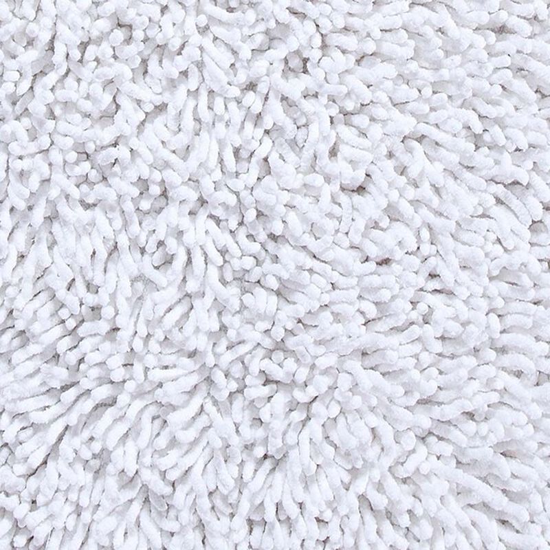 Knightsbridge Chenille Shaggy 220 GSF Non Skid Back Bath Rug 24 x 40 - Natural