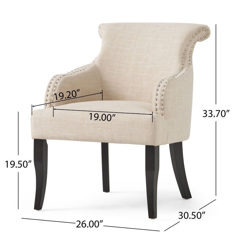 Merax Fabric Armchair Home Accent Chair