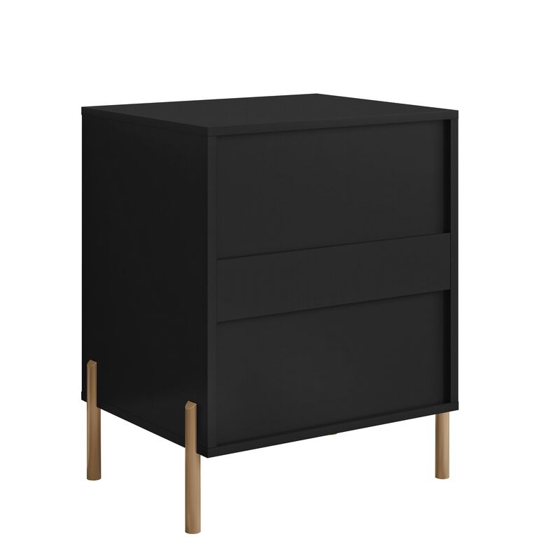 FESTIVO Modern 2-Drawer Nightstand Bedside Table End Table Furniture