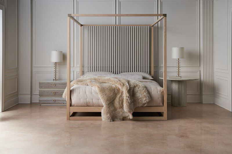 Pinstripe Light Bed