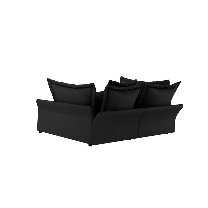 Merax Modern Comfy Upholstered Sofa Cloud Couch