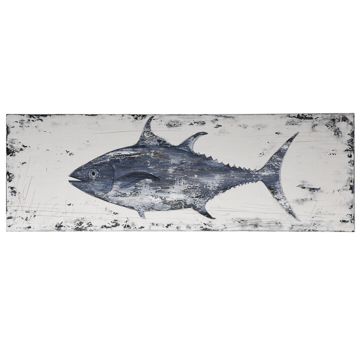Rustic Tuna Painting