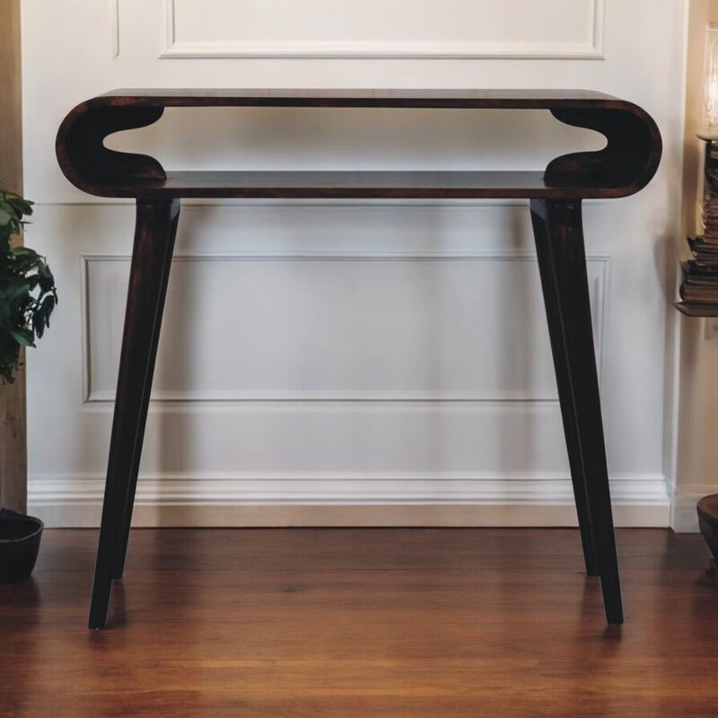 Artisan Furniture Solid Wood California Walnut Amaya Console Table