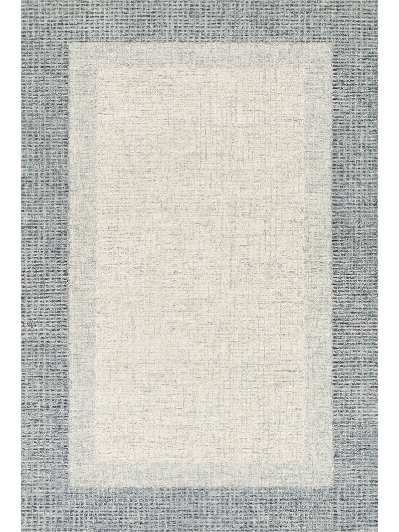 Rosina ROI01 Grey/Blue 5' x 7'6" Rug