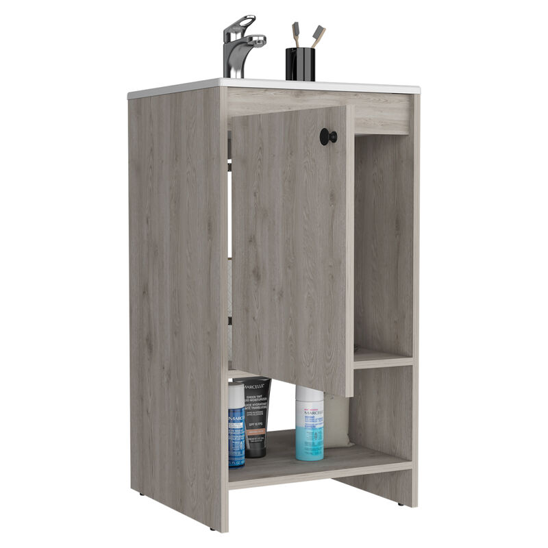 Bathroom Vanity Poket, Bathroom, Light Gray