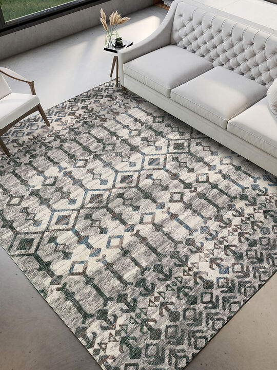Brisbane BR8 Silver 8' x 10' Rug