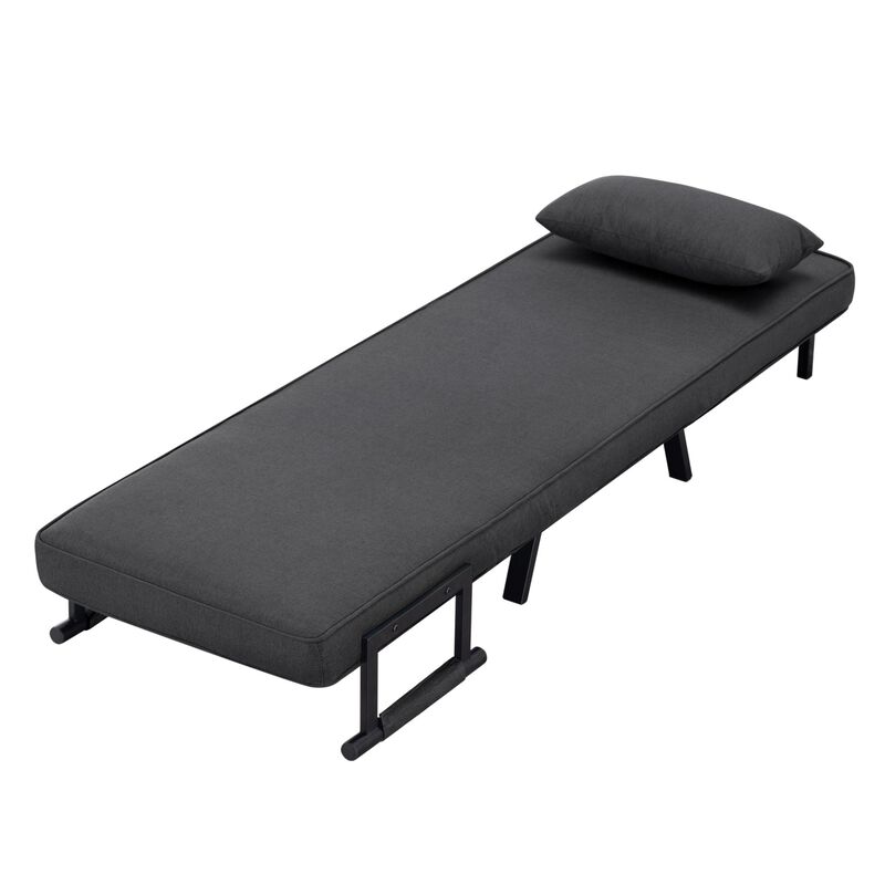 26 in. Polyester Single Size Sofa Bed