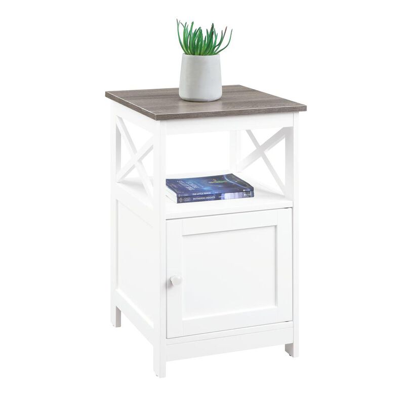 Convenience Concepts Oxford End Table with Cabinet