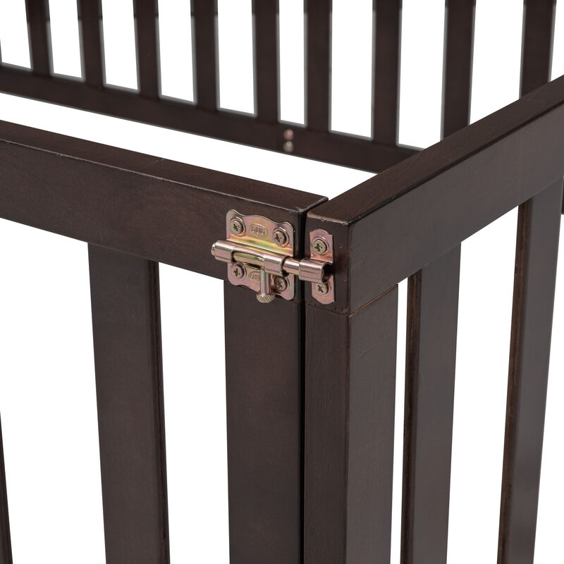 Merax Wood  Daybed Frame with Fence