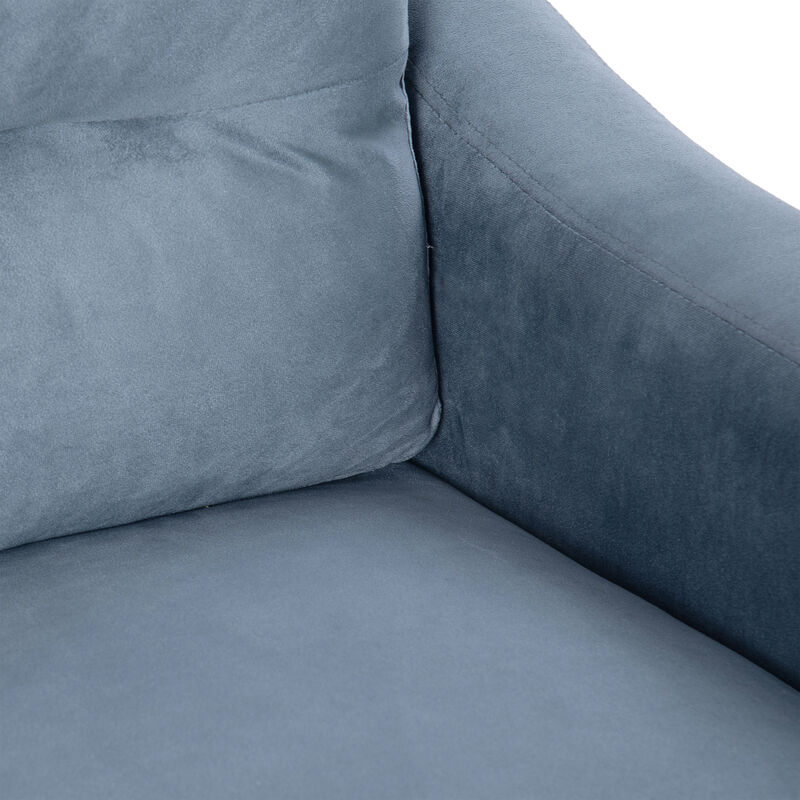Merax Modern Velvet Chair Sofa Set