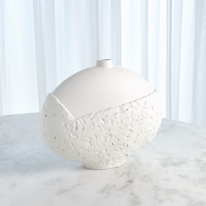 Asymmetrical Stipple Vase