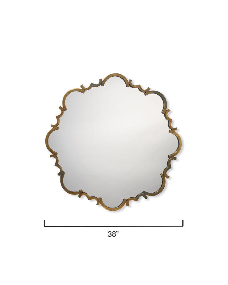 Saint Albans Steel Mirror
