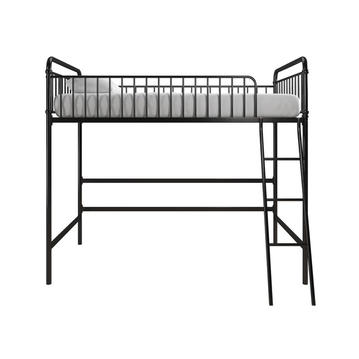 Atwater Living Kalvin Twin Metal Loft Bed