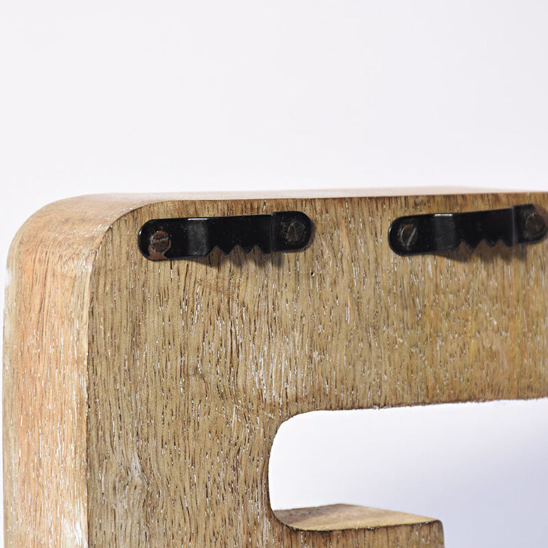 Vintage Natural Handmade Eco-Friendly "3" Numeric Number For Wall Mount & Table Top Décor