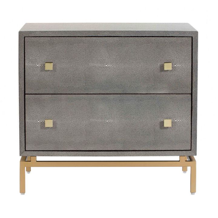 Belen Kox Serene Shagreen Nightstand, Belen Kox