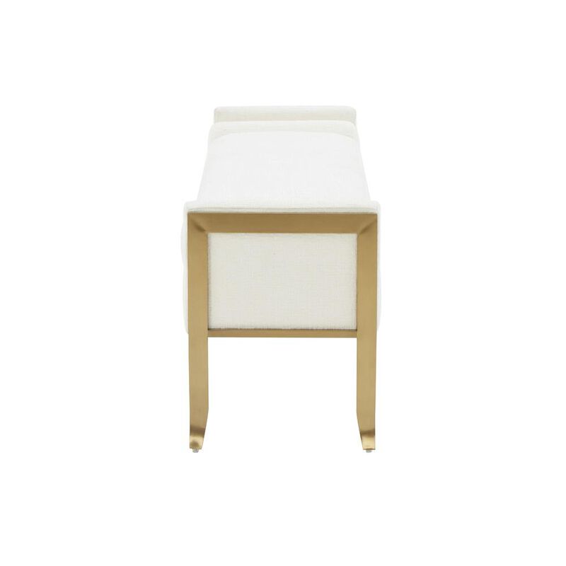 Belen Kox Luxe Velvet Art Deco Bench, Belen Kox