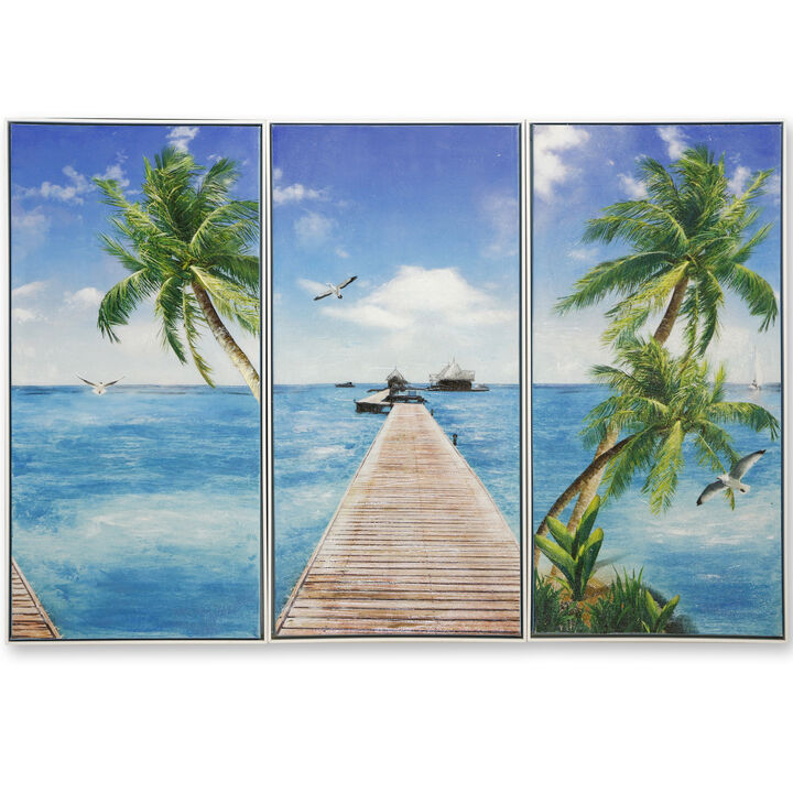 Dock Days Canvas S/3
