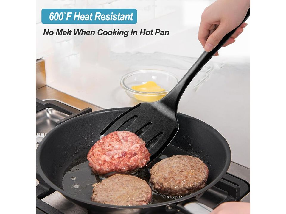 XiaoZu 600˚F Heat Resistant Silicone Spatula Set