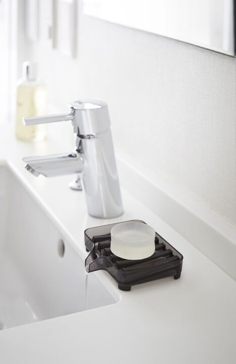 Self-Draining Soap Tray